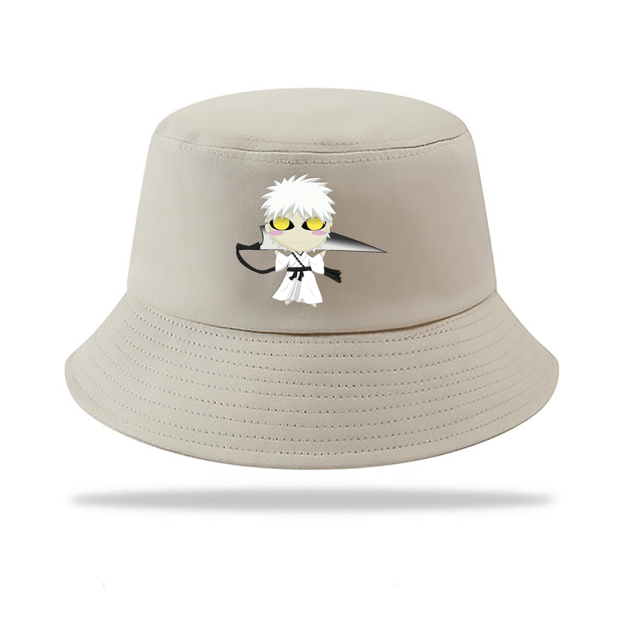 （画像用） ブリーチ 黒崎一護（くろさき いちご）BLEACH Kurosaki Ichigo アウトドア日除けバケットハット